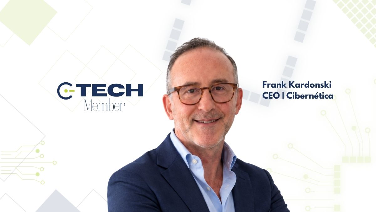 Frank Kardonski, CEO y Chief Sales Officer de Cibernética, entrevistado para C-Tech Member de CAPATEC.